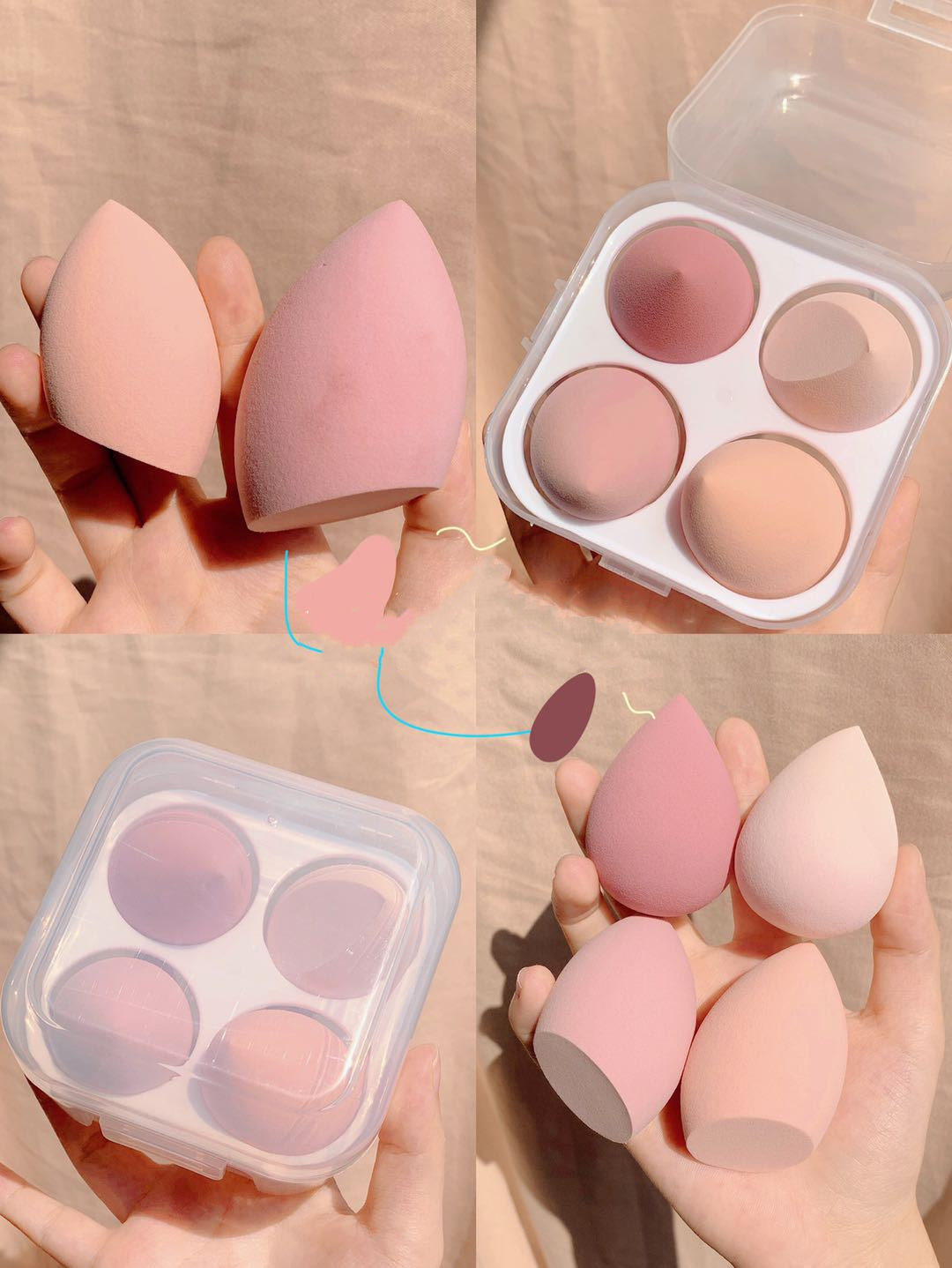 Makeup Sponge Box