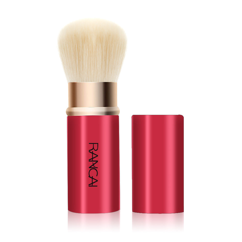 RANCAI Mini Retractable Makeup Brush – Portable, Soft & Travel-Friendly