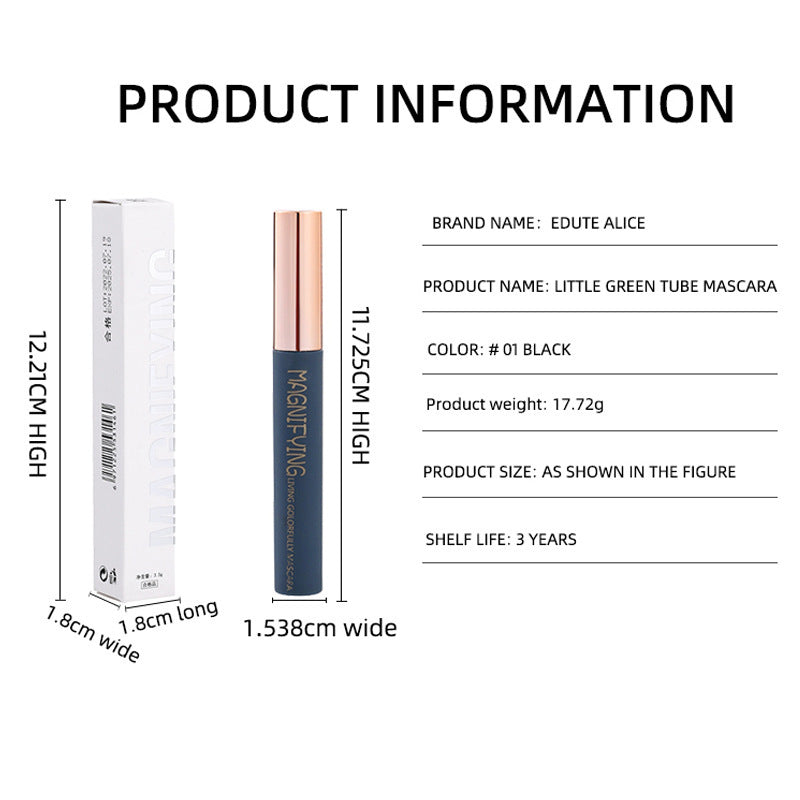 MAGNIFYING Mascara – Long-Lasting, Smudge-Proof with Fine Brush