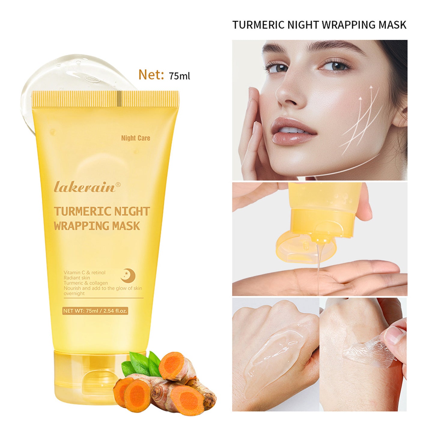 Collagen Evening Mask – Nourishing & Moisturizing Night Treatment