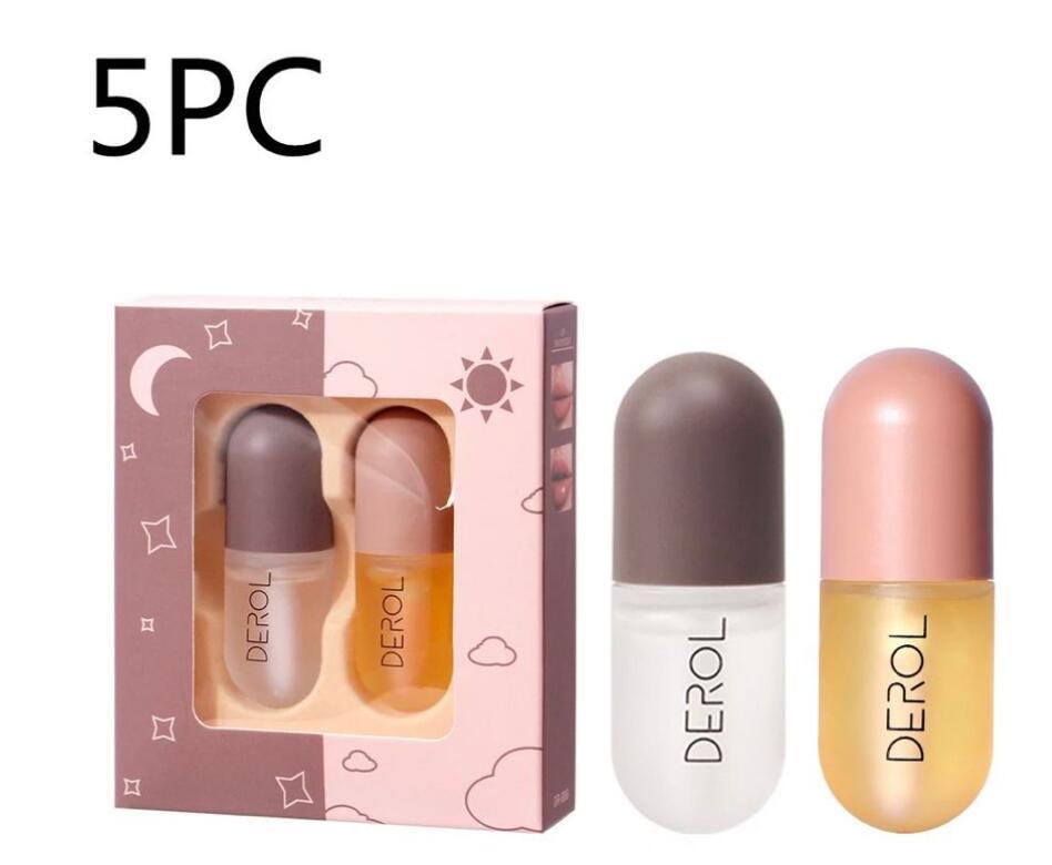 DEROL Lip Plumper Care Serum – Hydrating & Volumizing Gloss
