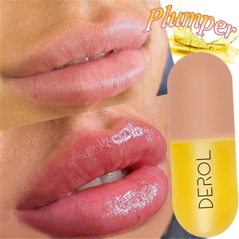DEROL Lip Plumper Care Serum – Hydrating & Volumizing Gloss