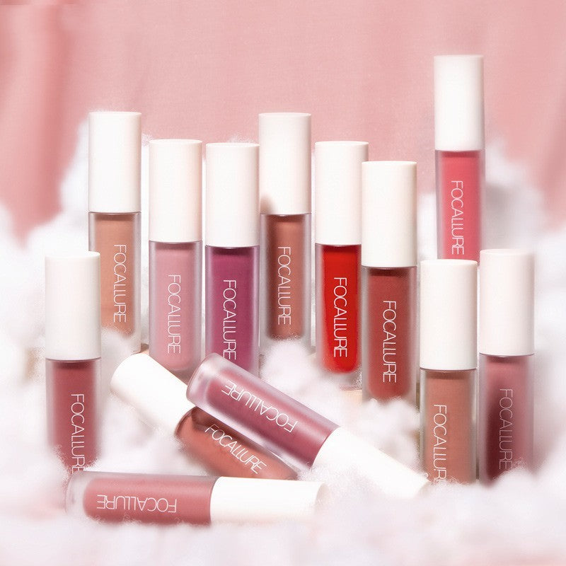 FOCALLURE Matte Lip Gloss – Smooth & Bold Finish
