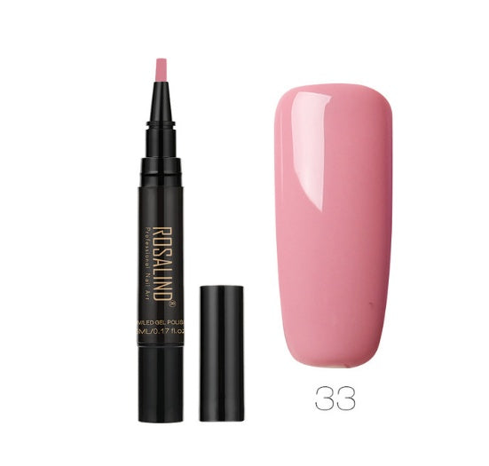 ROSALIND 5ml Solid Nail Art Pen – Professional Nail Glue & Design Tool