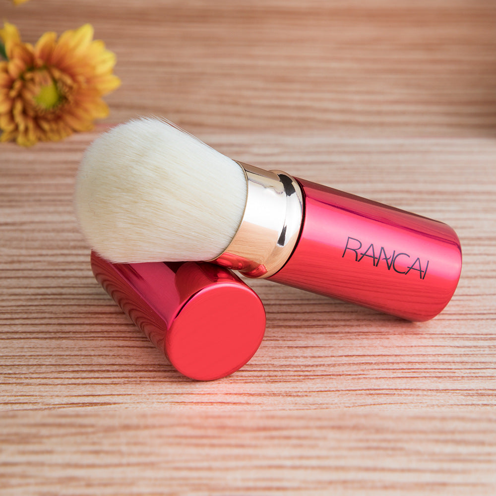 RANCAI Mini Retractable Makeup Brush – Portable, Soft & Travel-Friendly