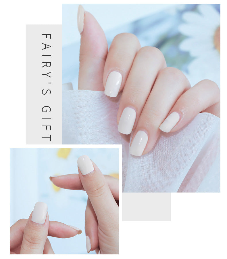 Odourless No-Bake Cherry Nail Polish – Non-Peel, Long-Wear Formula