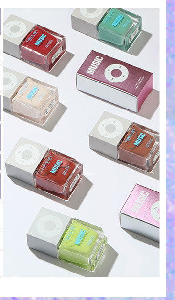 Odourless No-Bake Cherry Nail Polish – Non-Peel, Long-Wear Formula