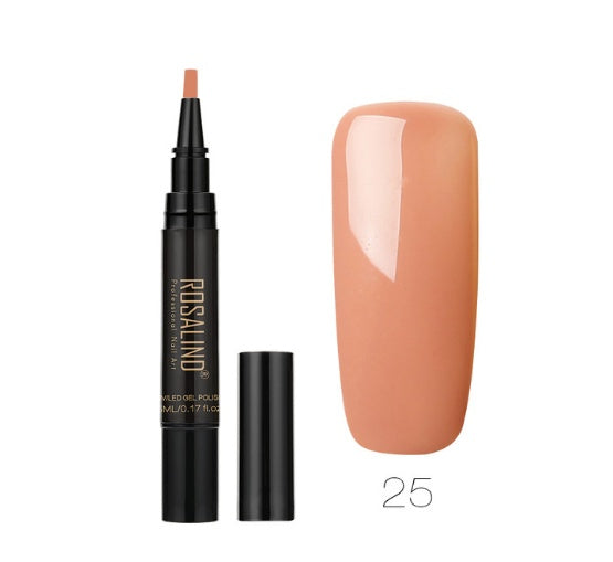 ROSALIND 5ml Solid Nail Art Pen – Professional Nail Glue & Design Tool