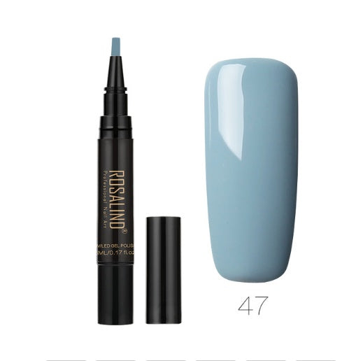 ROSALIND 5ml Solid Nail Art Pen – Professional Nail Glue & Design Tool