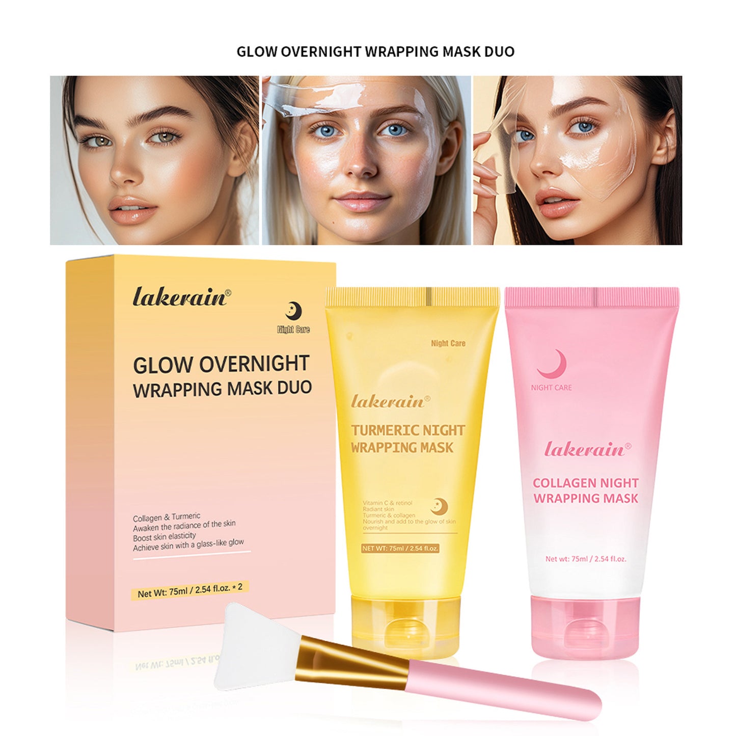 Collagen Evening Mask – Nourishing & Moisturizing Night Treatment