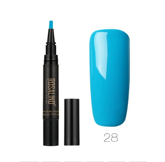 ROSALIND 5ml Solid Nail Art Pen – Professional Nail Glue & Design Tool