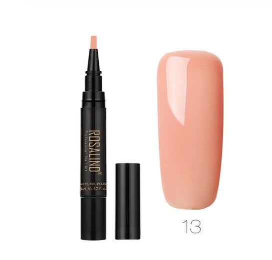 ROSALIND 5ml Solid Nail Art Pen – Professional Nail Glue & Design Tool