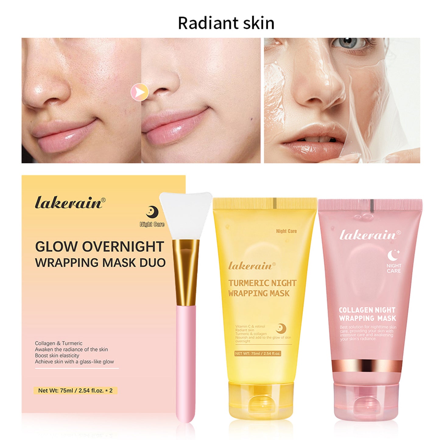 Collagen Evening Mask – Nourishing & Moisturizing Night Treatment
