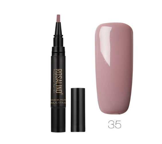 ROSALIND 5ml Solid Nail Art Pen – Professional Nail Glue & Design Tool