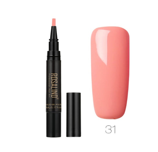 ROSALIND 5ml Solid Nail Art Pen – Professional Nail Glue & Design Tool