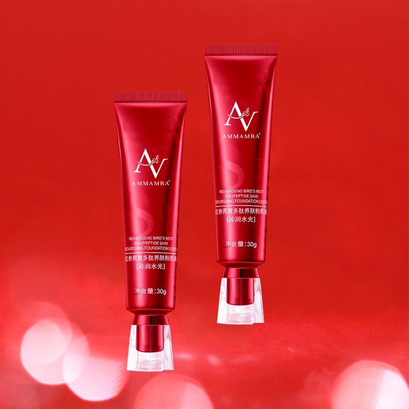 Long-Lasting Liquid Foundation & Concealer – Full Coverage Natural Finish Makeup