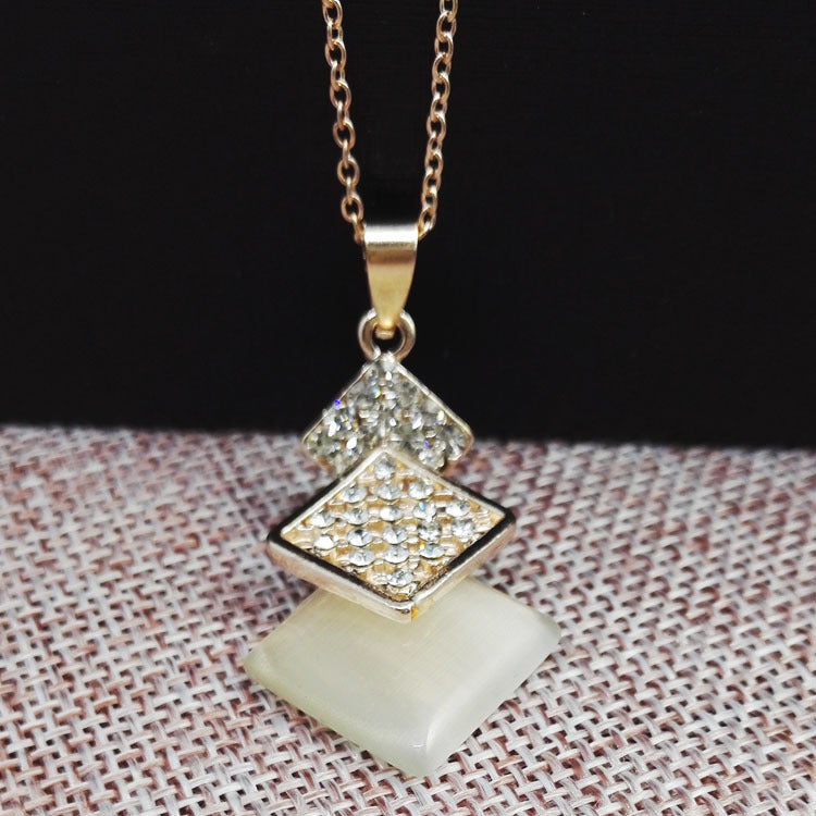 Luxury Gemstone Earring & Necklace Set – Perfect Gift for Women