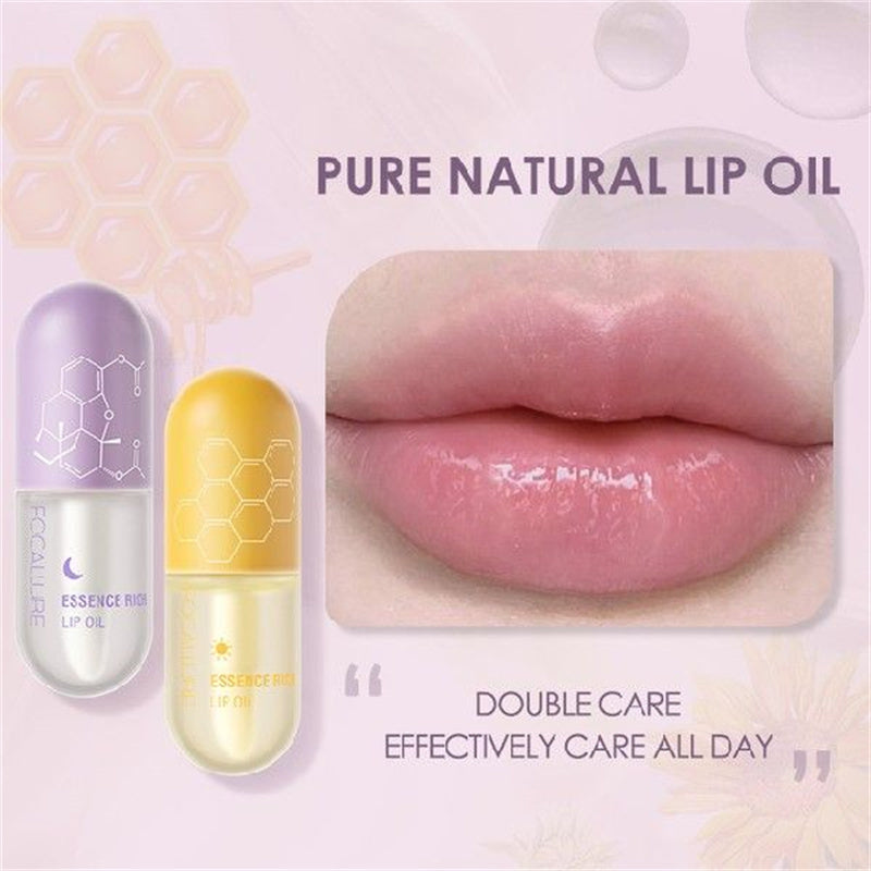 Pure Natural Lip Oil | Deep Softening, Moisturising & Repair Treatment