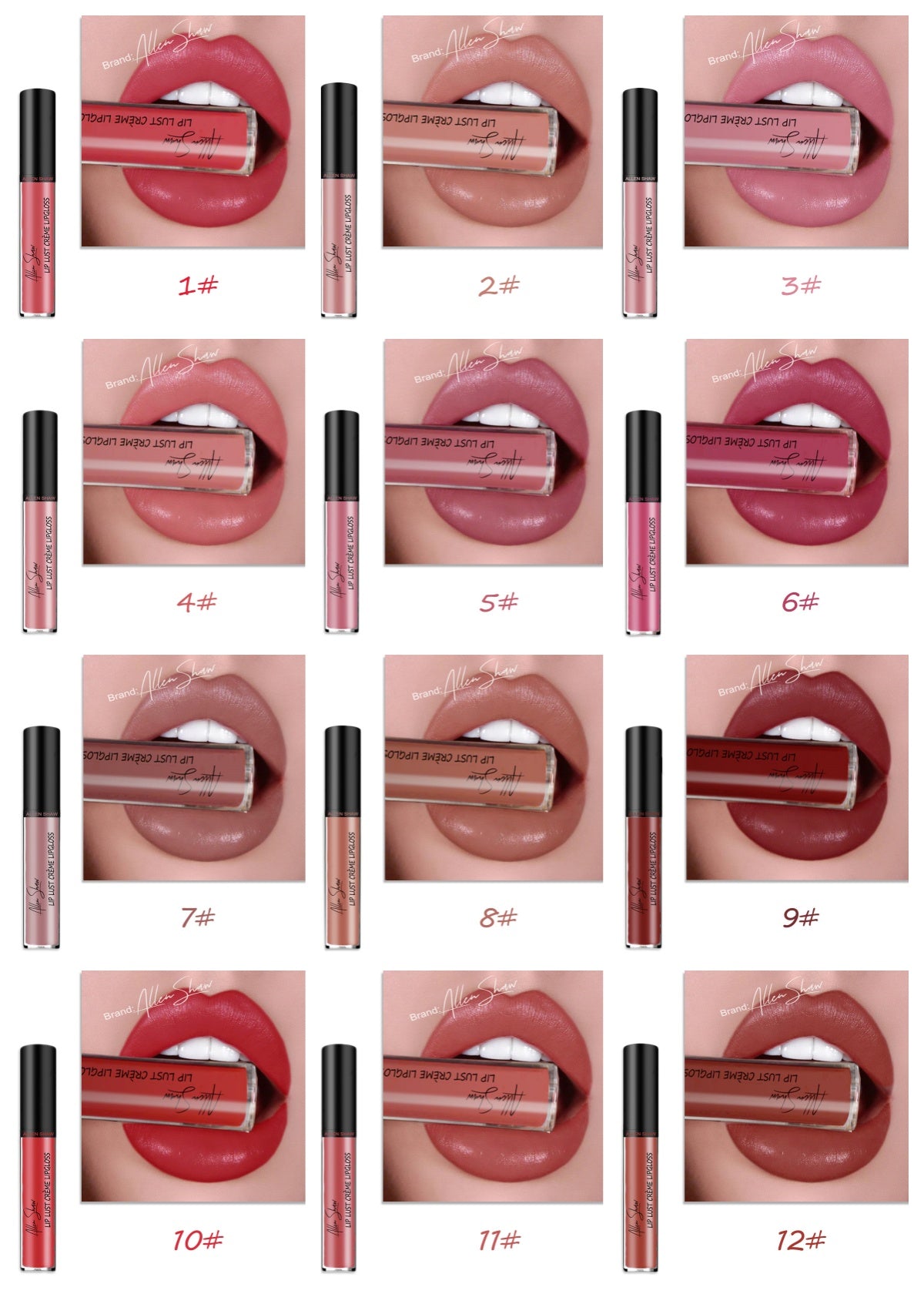 Silky Cream Lip Gloss – Long-Lasting Hydrating Lip Glaze for Smooth, High-Shine Finish