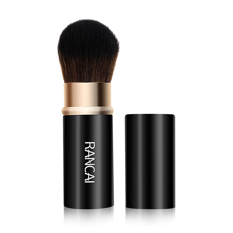 RANCAI Mini Retractable Makeup Brush – Portable, Soft & Travel-Friendly