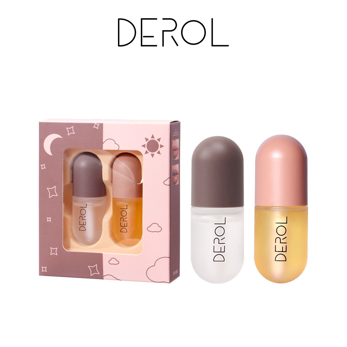 DEROL Lip Plumper Care Serum – Hydrating & Volumizing Gloss