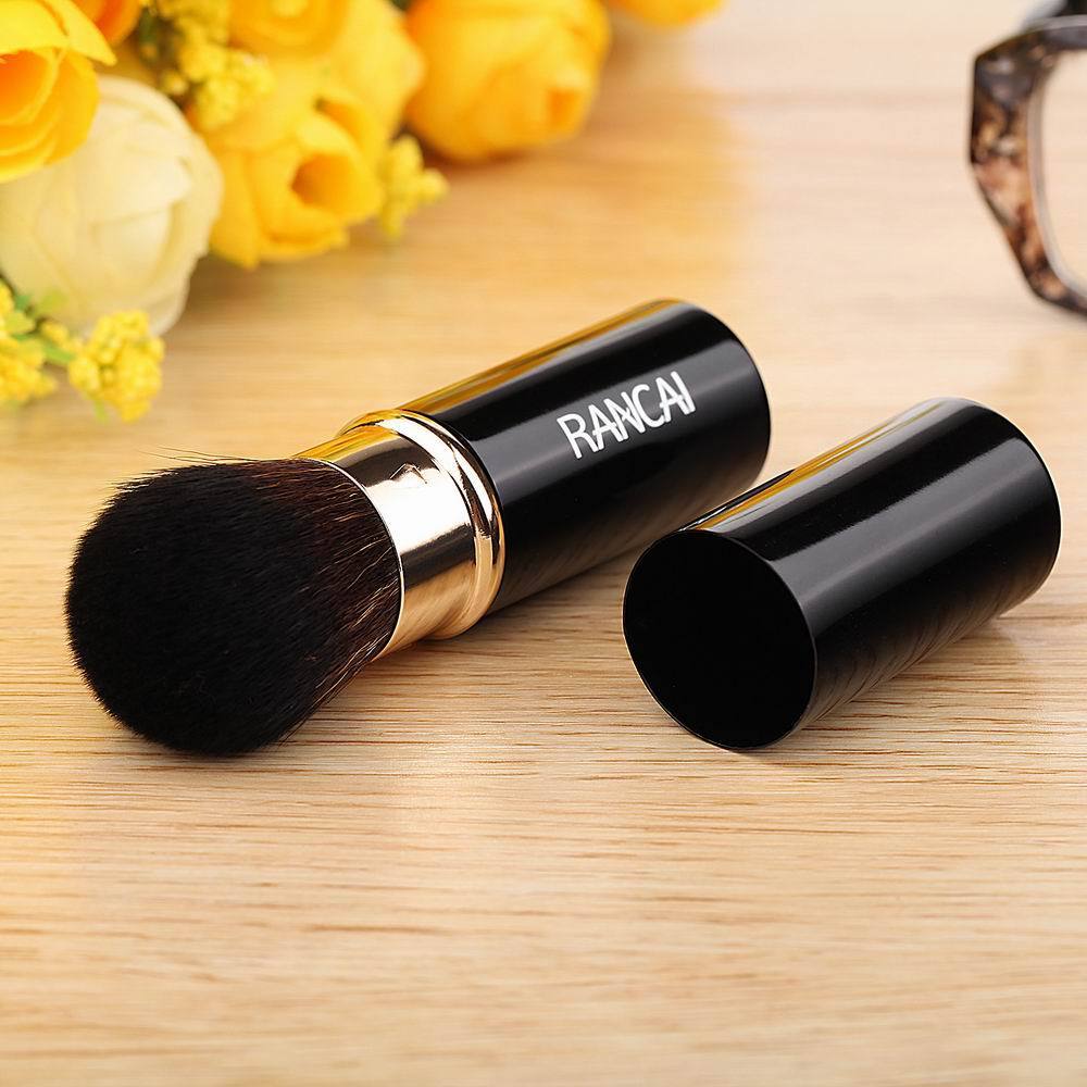RANCAI Mini Retractable Makeup Brush – Portable, Soft & Travel-Friendly
