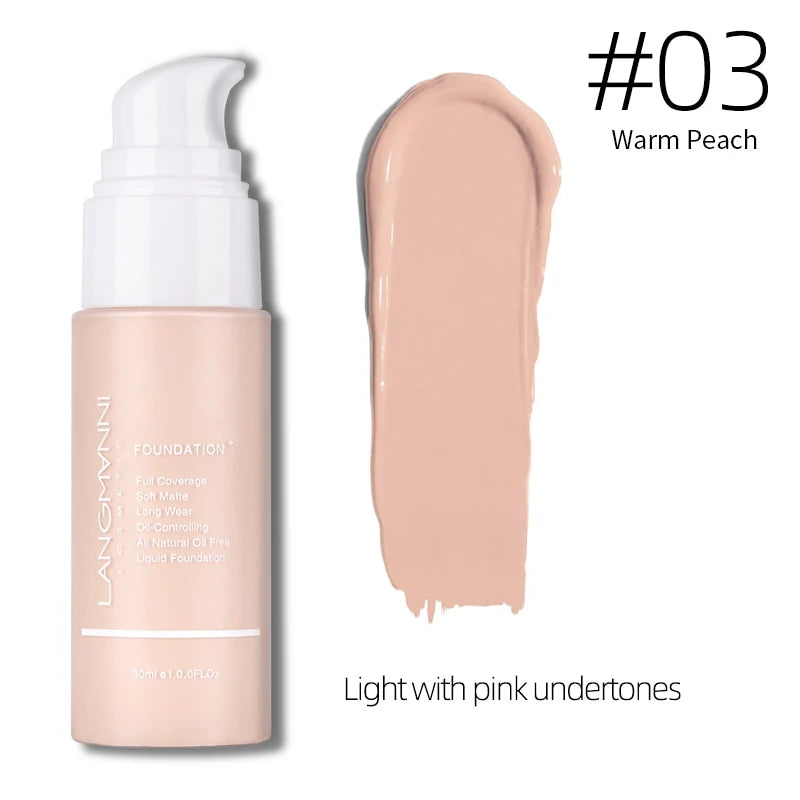 Makeup Liquid Foundation Oil Control Concealer