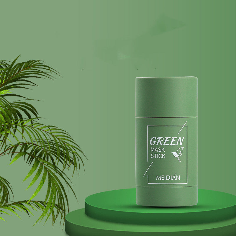 Green Tea & Eggplant Mask Stick – Deep Cleansing Clay Face Mask for Pores & Oil Control