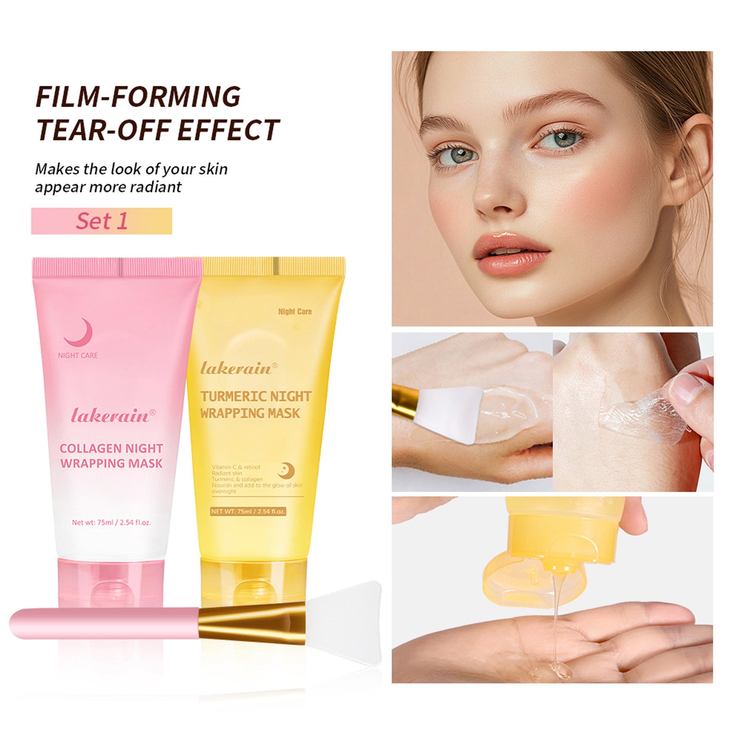 Collagen Evening Mask – Nourishing & Moisturizing Night Treatment