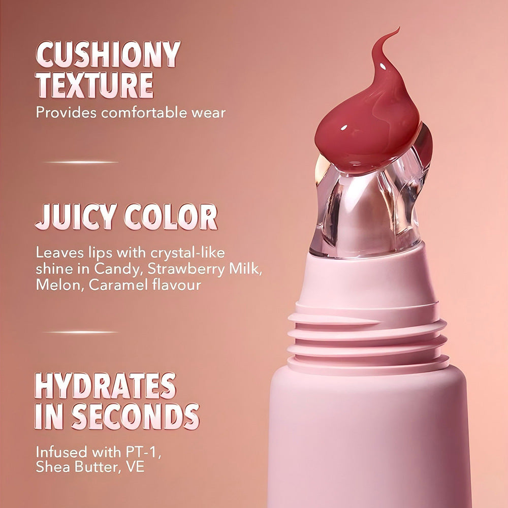 4-Color Brightening Lip Balm – Moisturizing, Exfoliating & Long-Lasting Shine