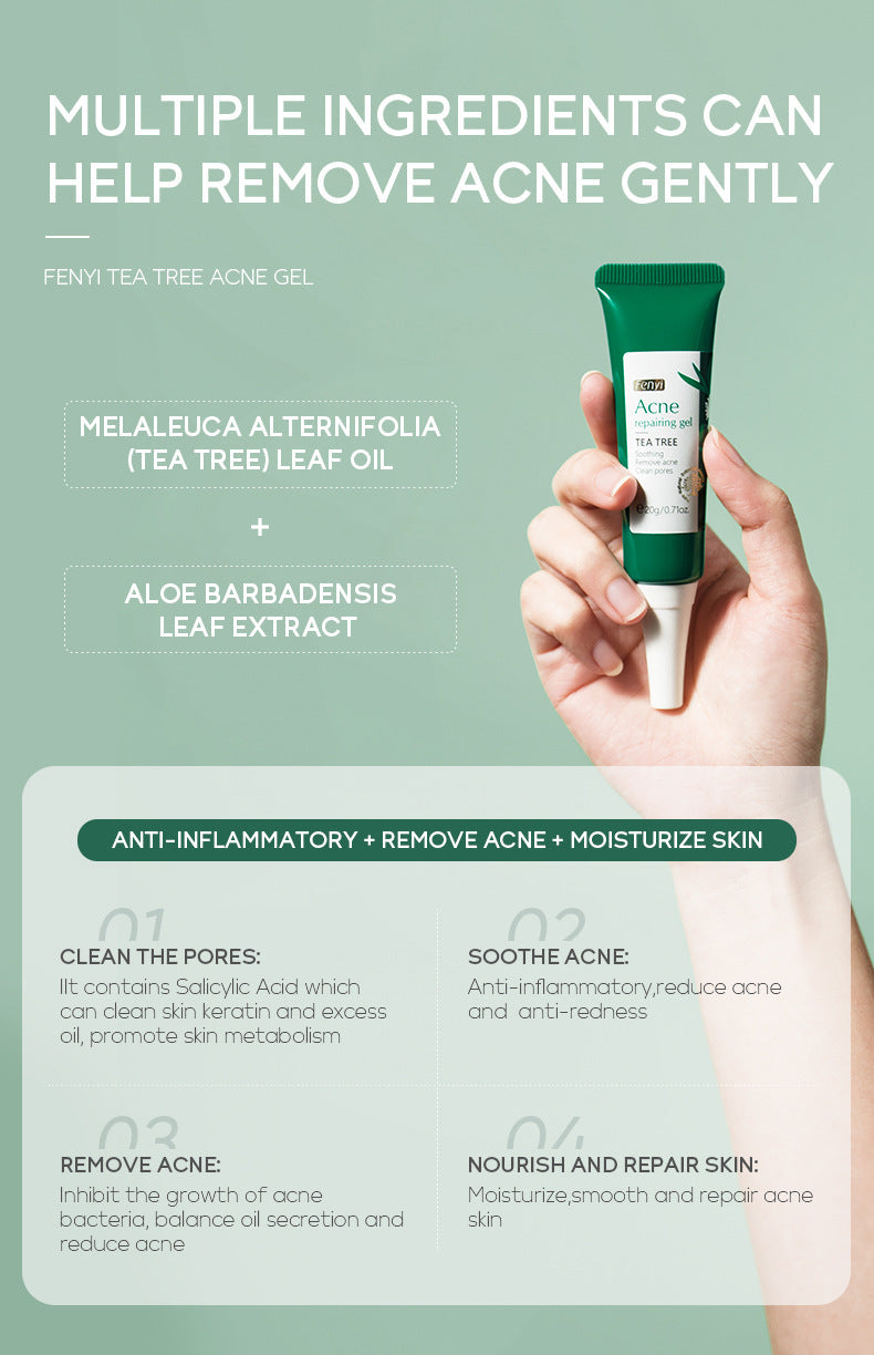 Tea Tree Acne Repair Gel – 20g Soothing & Moisturizing Skin Care Treatment