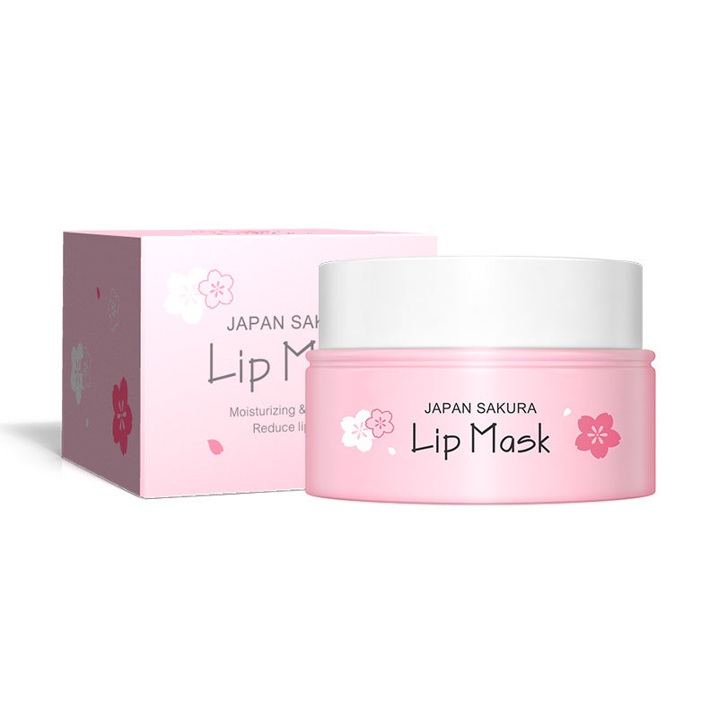 Sakura Lip Mask 8g – Bouncy, Nourishing & Deep Moisturizing