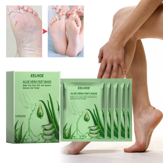 EELHOE Aloe Foot Mask – Deep Moisturizing, Skin Renewal & Firming Care