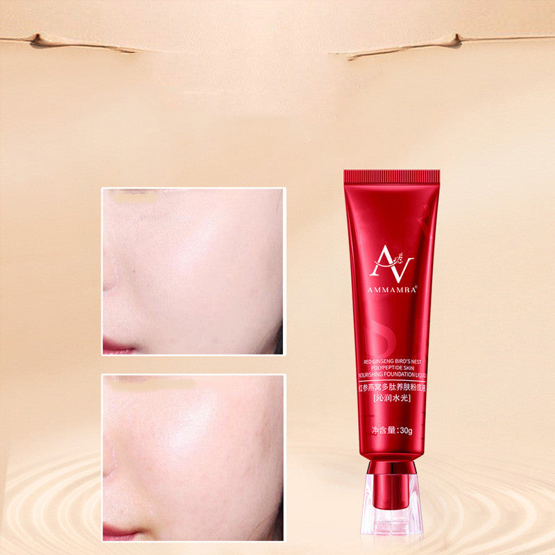 Long-Lasting Liquid Foundation & Concealer – Full Coverage Natural Finish Makeup